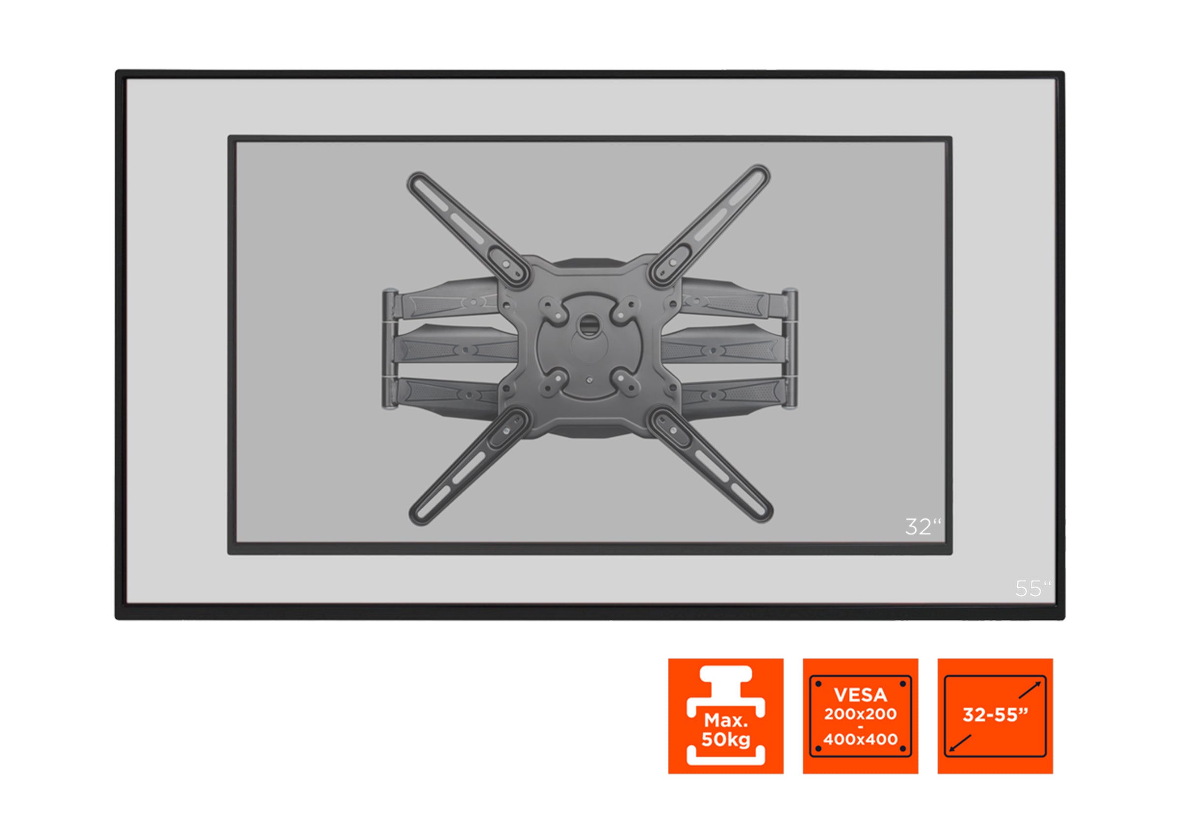 celexon-adjust-srt55470-support-mural-tv-32-55-vesa-400 image 8