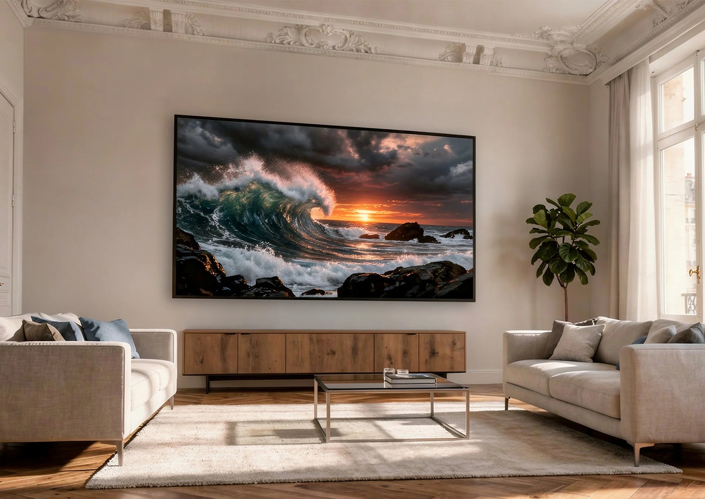 celexon-homecinema-cran-cadre-dynamic-slate-alr-100-pouces-16-9 image 2