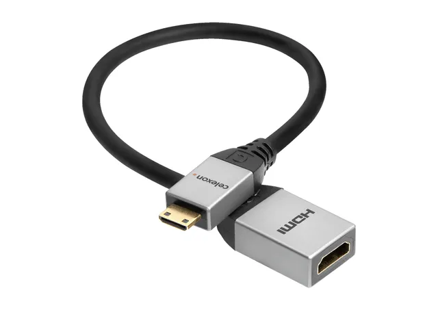celexon-pro-adaptateur-mini-hdmi-vers-hdmi-0-25-m-4k image 1