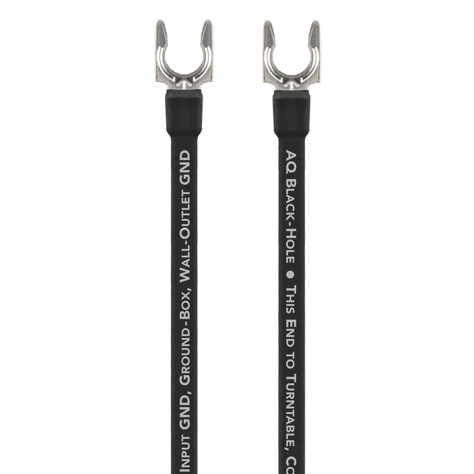 audioquest-black-hole-groundgoody-c-ble-terre-platine-0-75-m-argent image 1