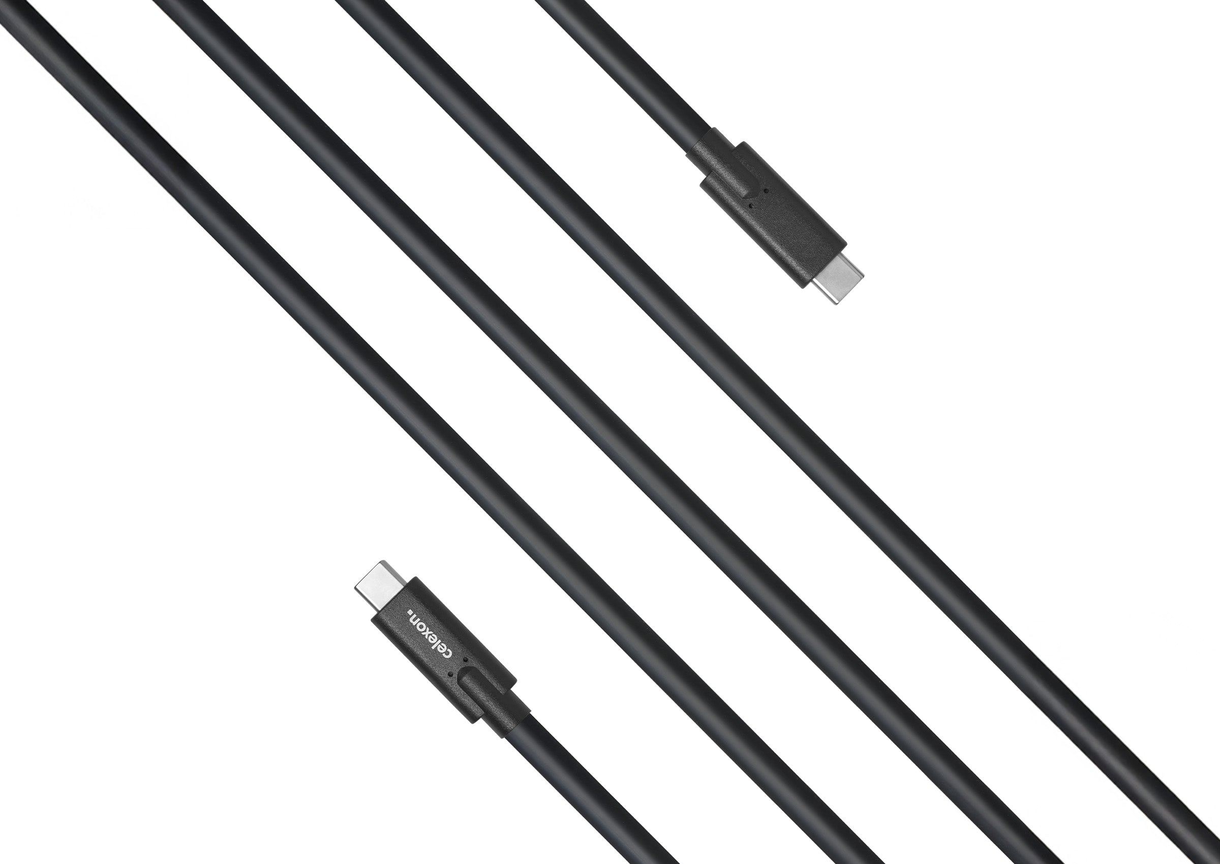 celexon-c-ble-usb-c-3-2-gen-2x1-1-m-noir-100w image 4