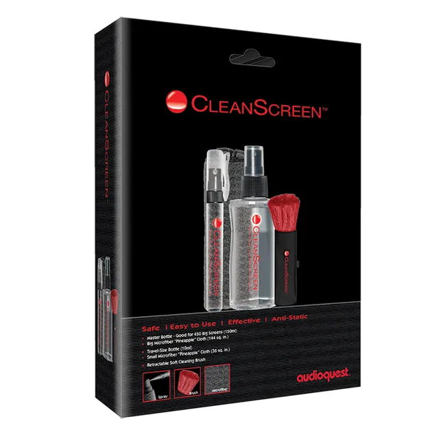 audioquest-cleanscreen-kit-nettoyage-cran-avec-microfibre image 1