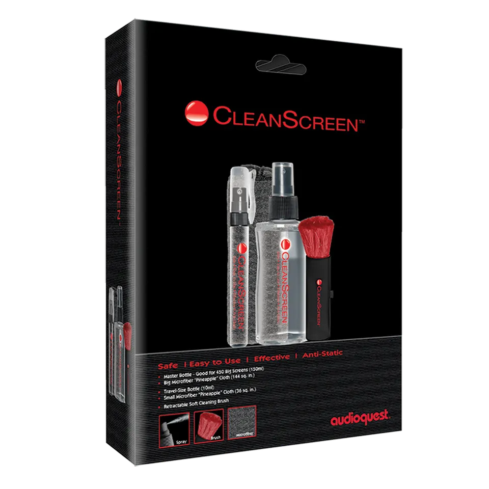 audioquest-cleanscreen-kit-nettoyage-cran-avec-microfibre image 1