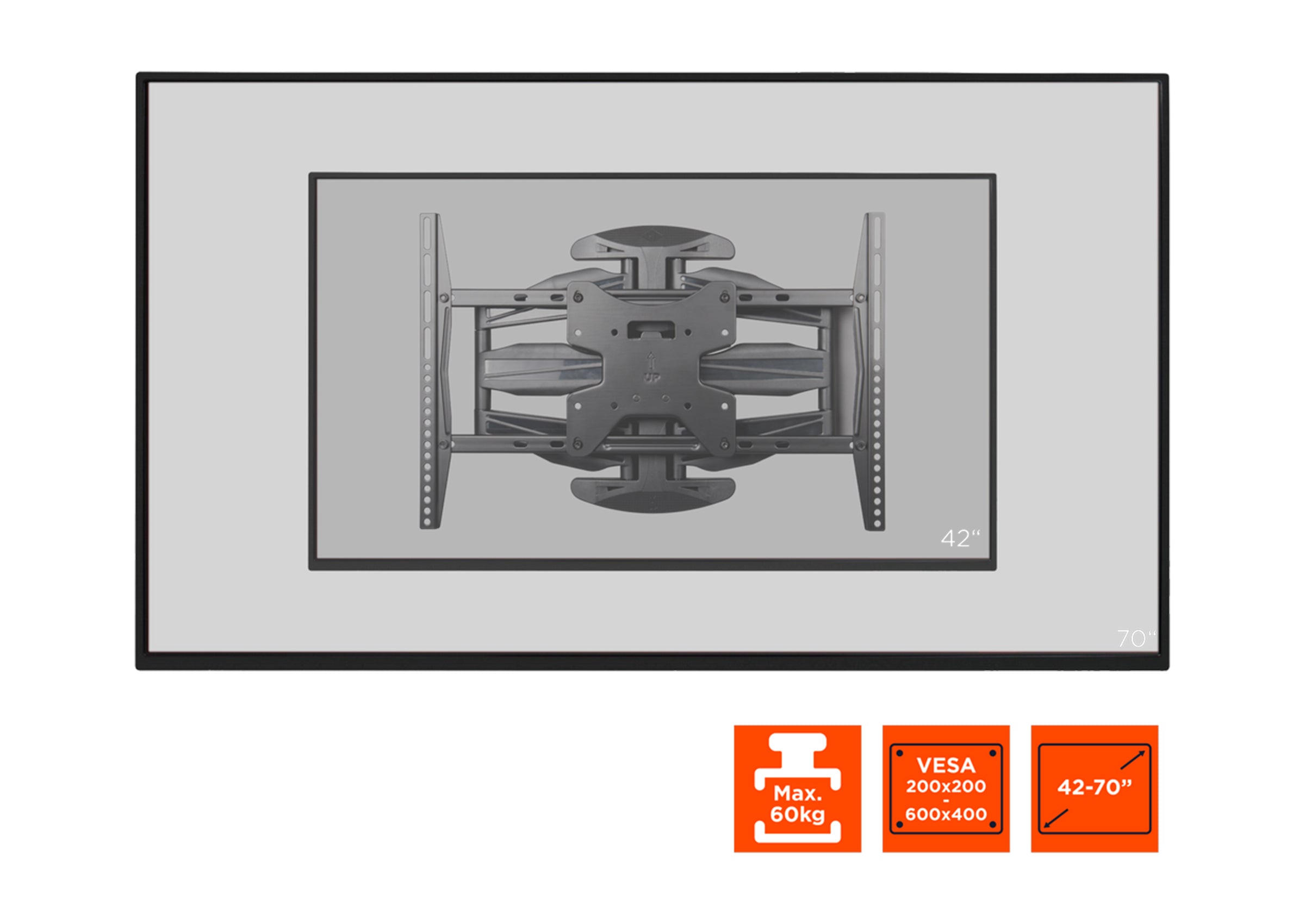 celexon-adjust-srt70460-support-tv-mural-42-70 image 8