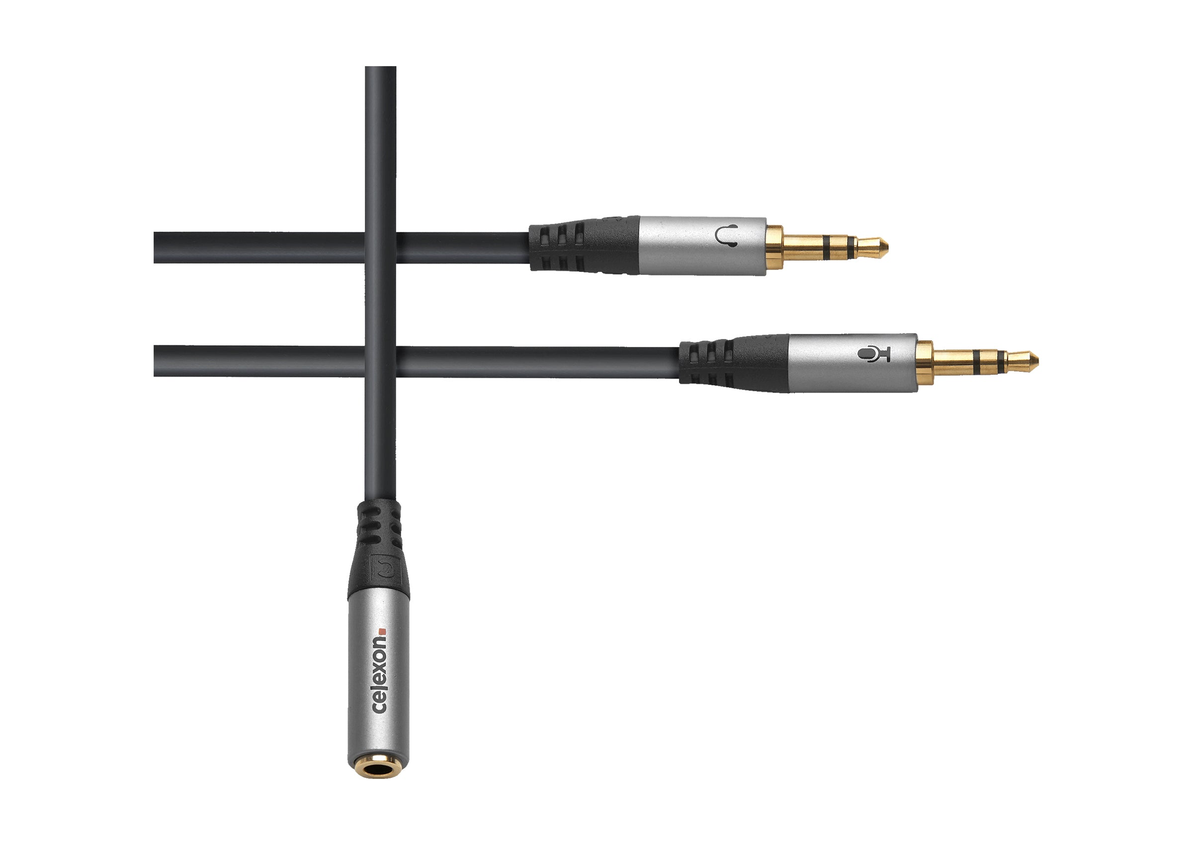 celexon-pro-adaptateur-audio-2x-jack-3-5mm-0-25m image 3
