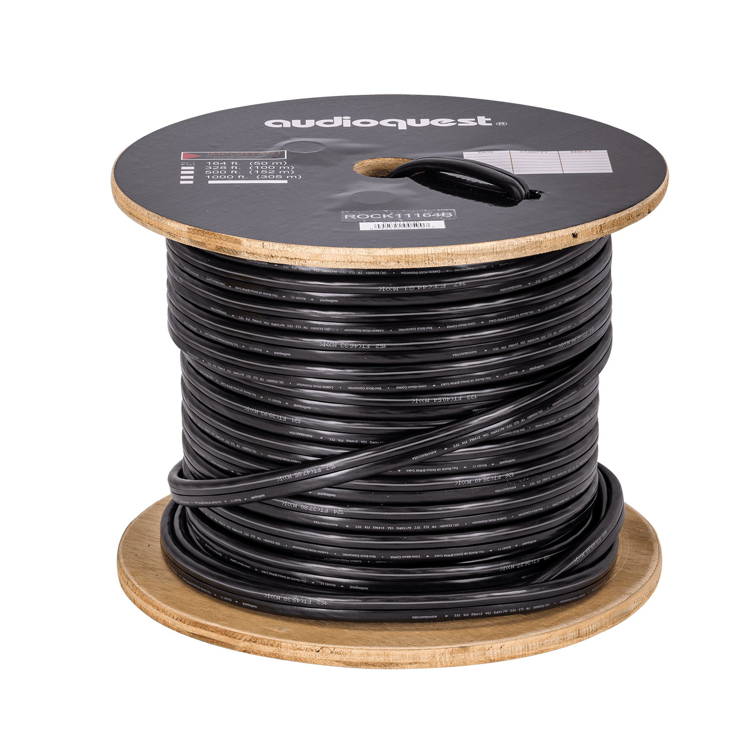 audioquest-rocket-11-c-ble-enceinte-50-m-bobine-noire-lgc image 3