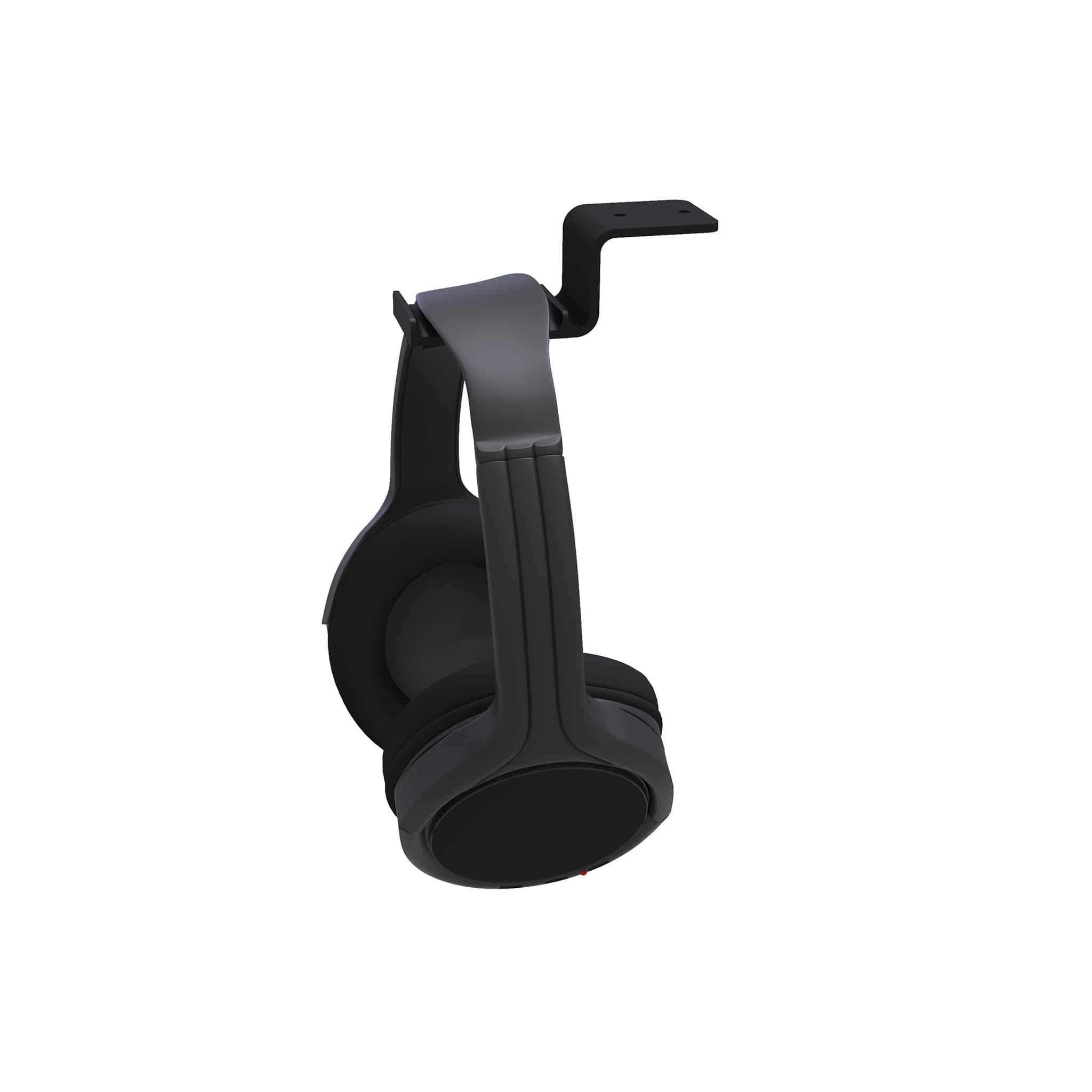 kanto-hh-porte-casque-sous-bureau-silicone-noir image 5