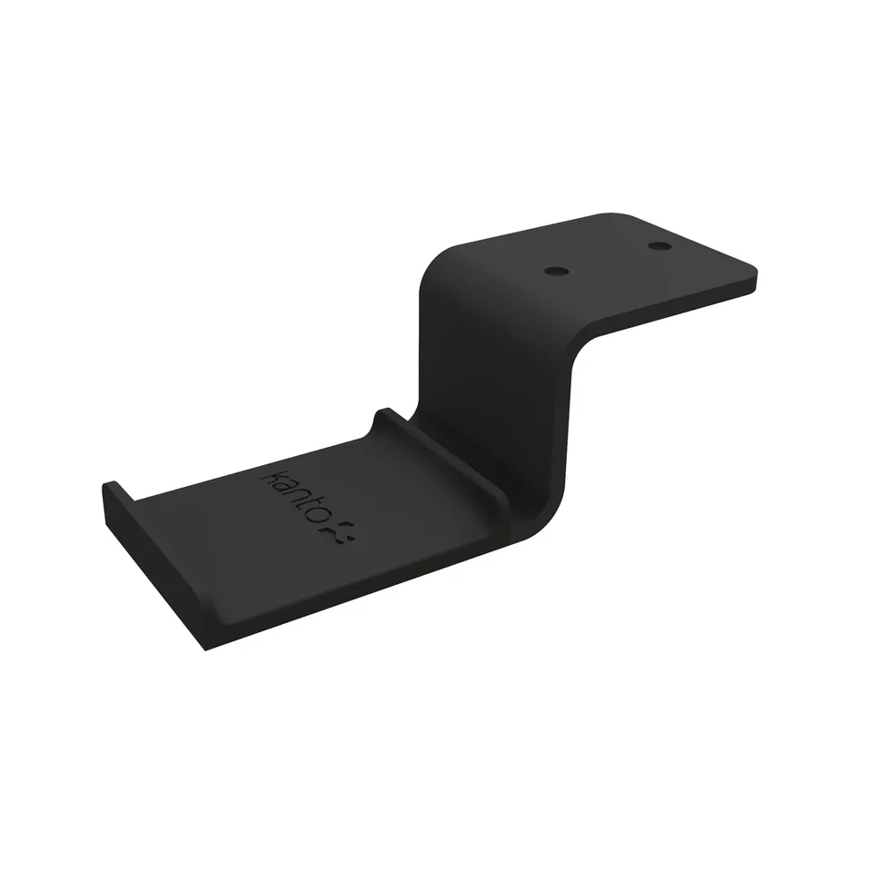 kanto-hh-porte-casque-sous-bureau-silicone-noir image 1