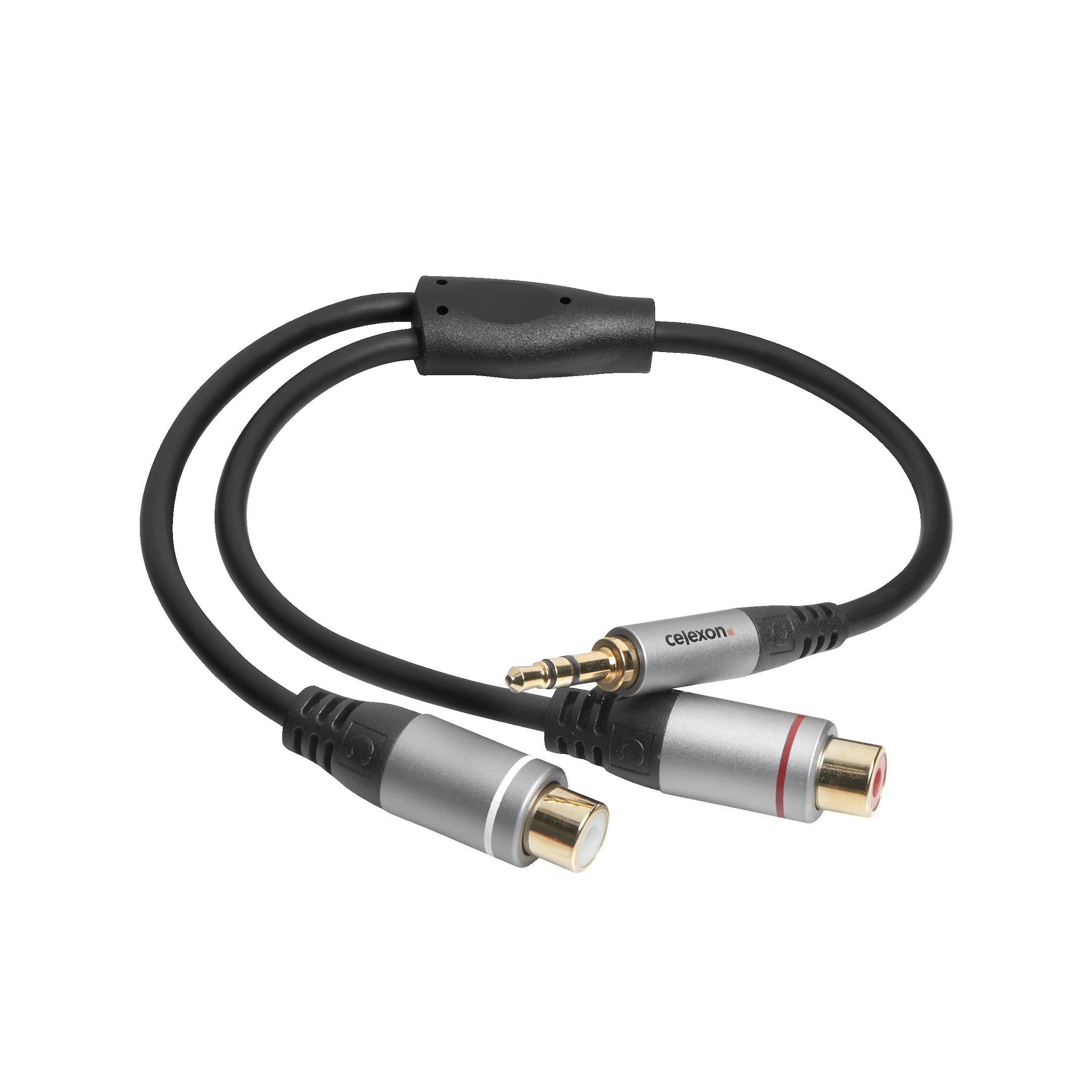 celexon-pro-adaptateur-jack-3-5-mm-vers-2x-rca-0-25-m image 4