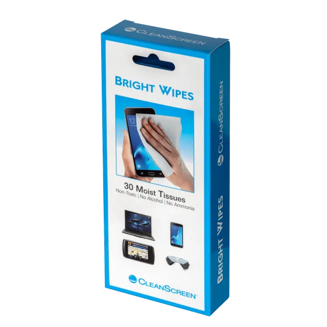 audioquest-cleanscreen-bright-wipes-lingettes-cran-30-pi-ces-sans-alcool image 1