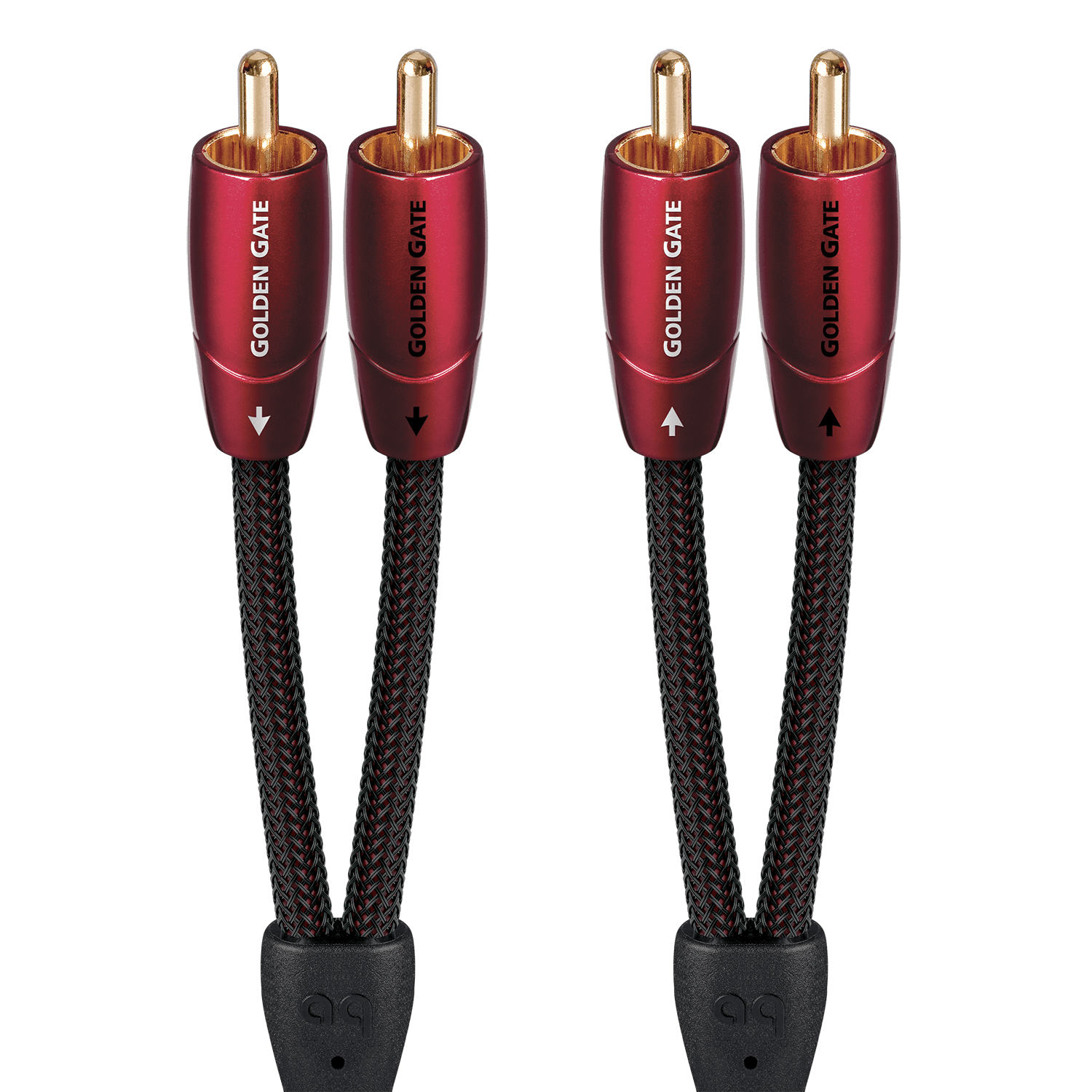audioquest-golden-gate-rca-rca-c-ble-audio-1-m-cuivre-psc-reconditionn image 1