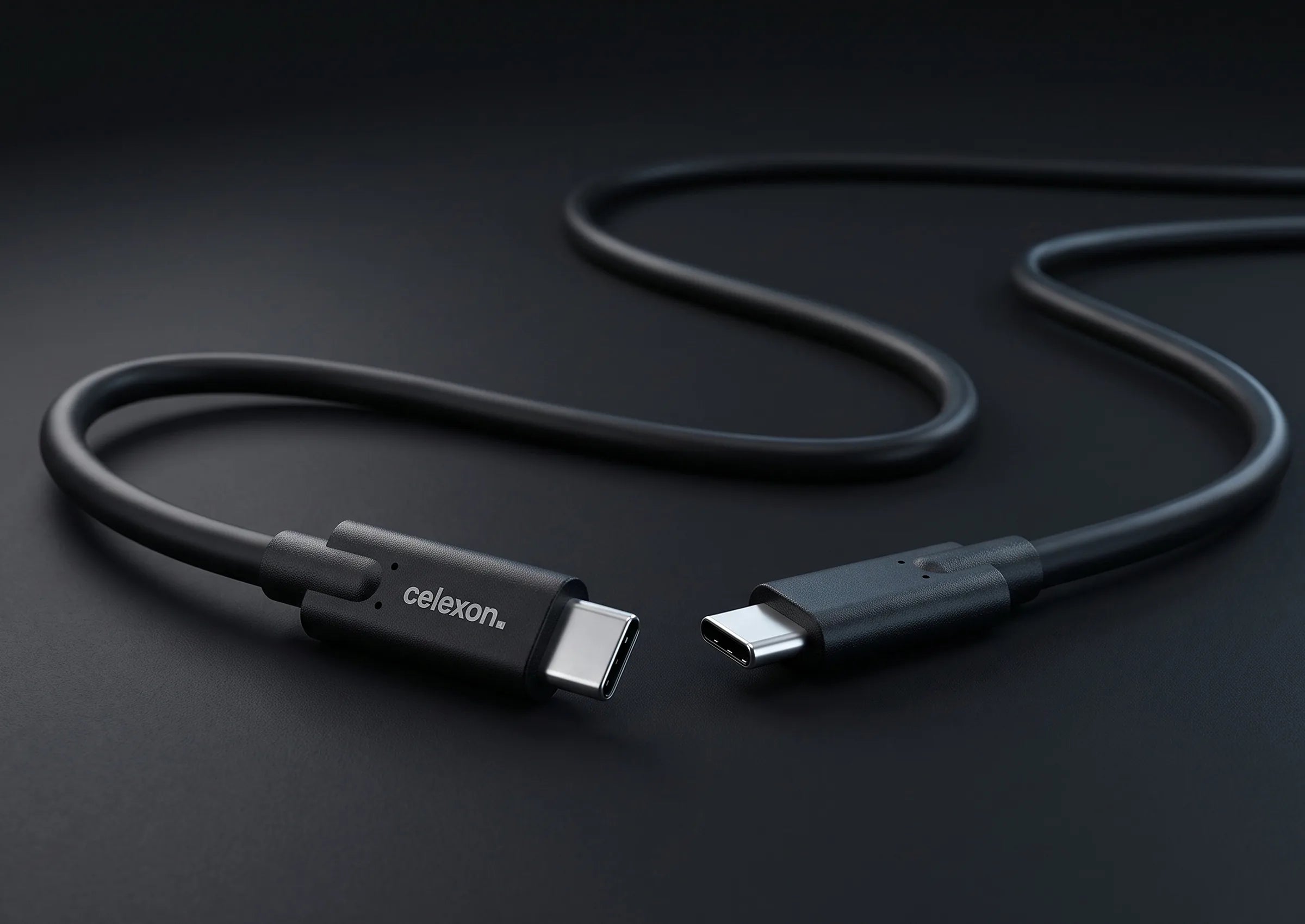 celexon-c-ble-usb-c-3-2-gen-2x1-1-m-noir-100w image 2