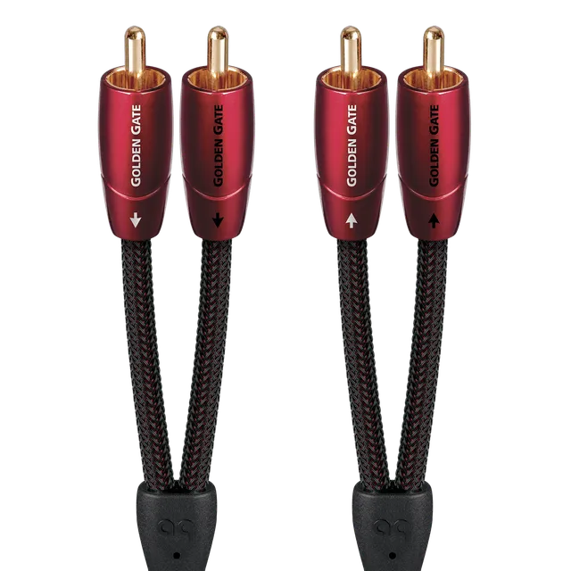 audioquest-golden-gate-rca-rca-c-ble-audio-1-m-cuivre-psc-reconditionn image 1