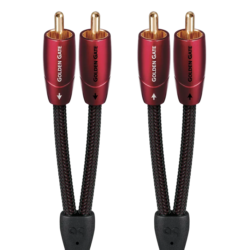 audioquest-golden-gate-rca-rca-c-ble-audio-1-m-cuivre-psc-reconditionn image 1