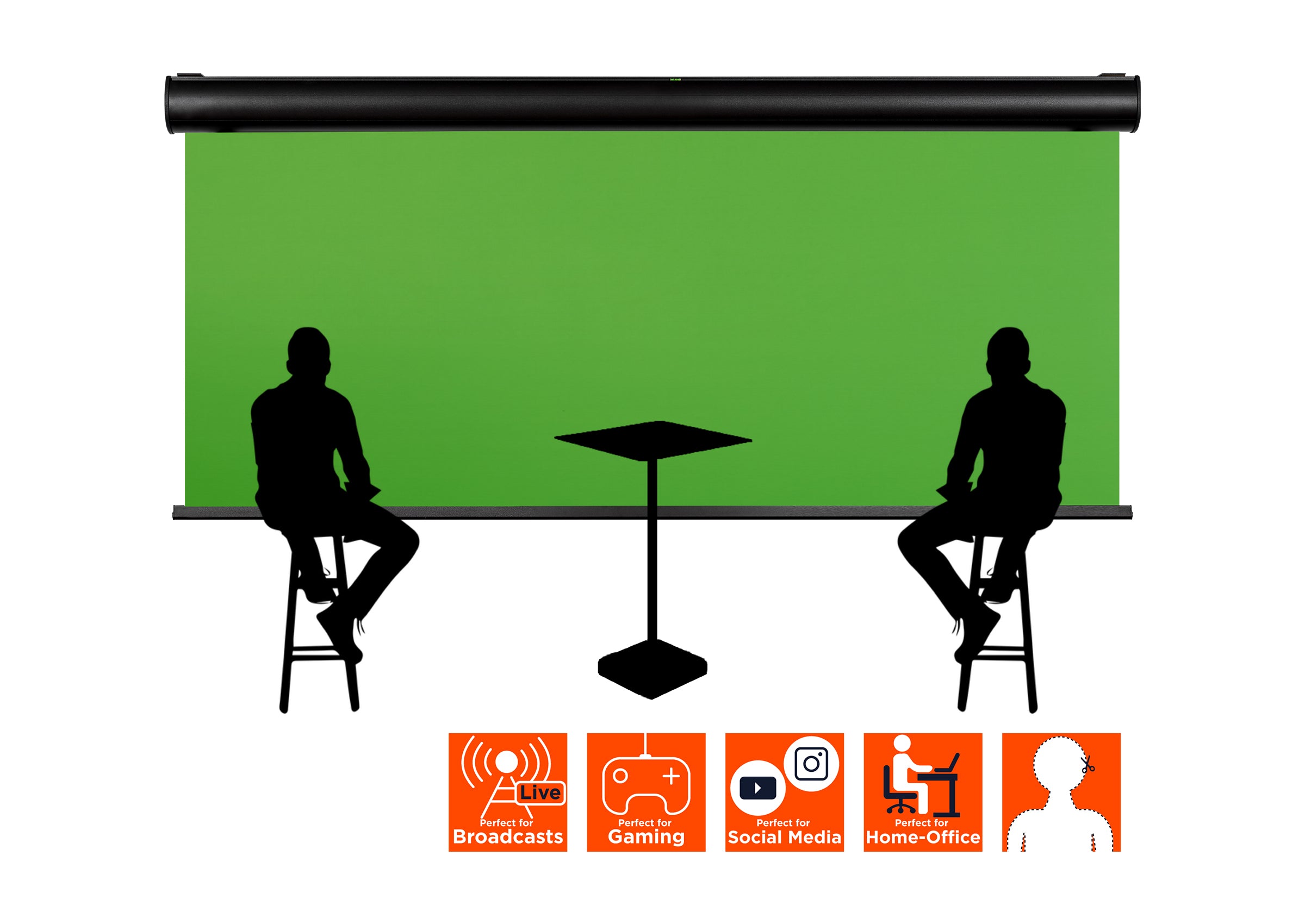 celexon-chroma-key-cran-fond-vert-motoris-300x225cm-4-3-pvc image 4