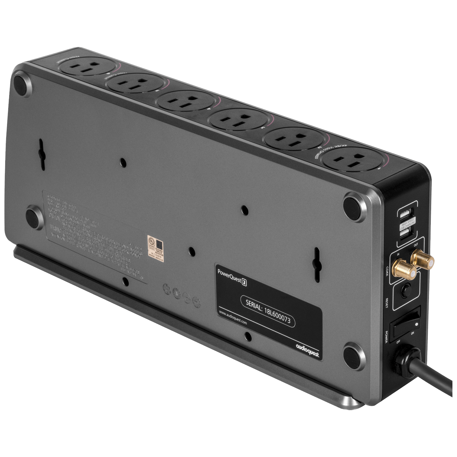 audioquest-powerquest-2-conditionneur-secteur-6-prises-reconditionn image 4