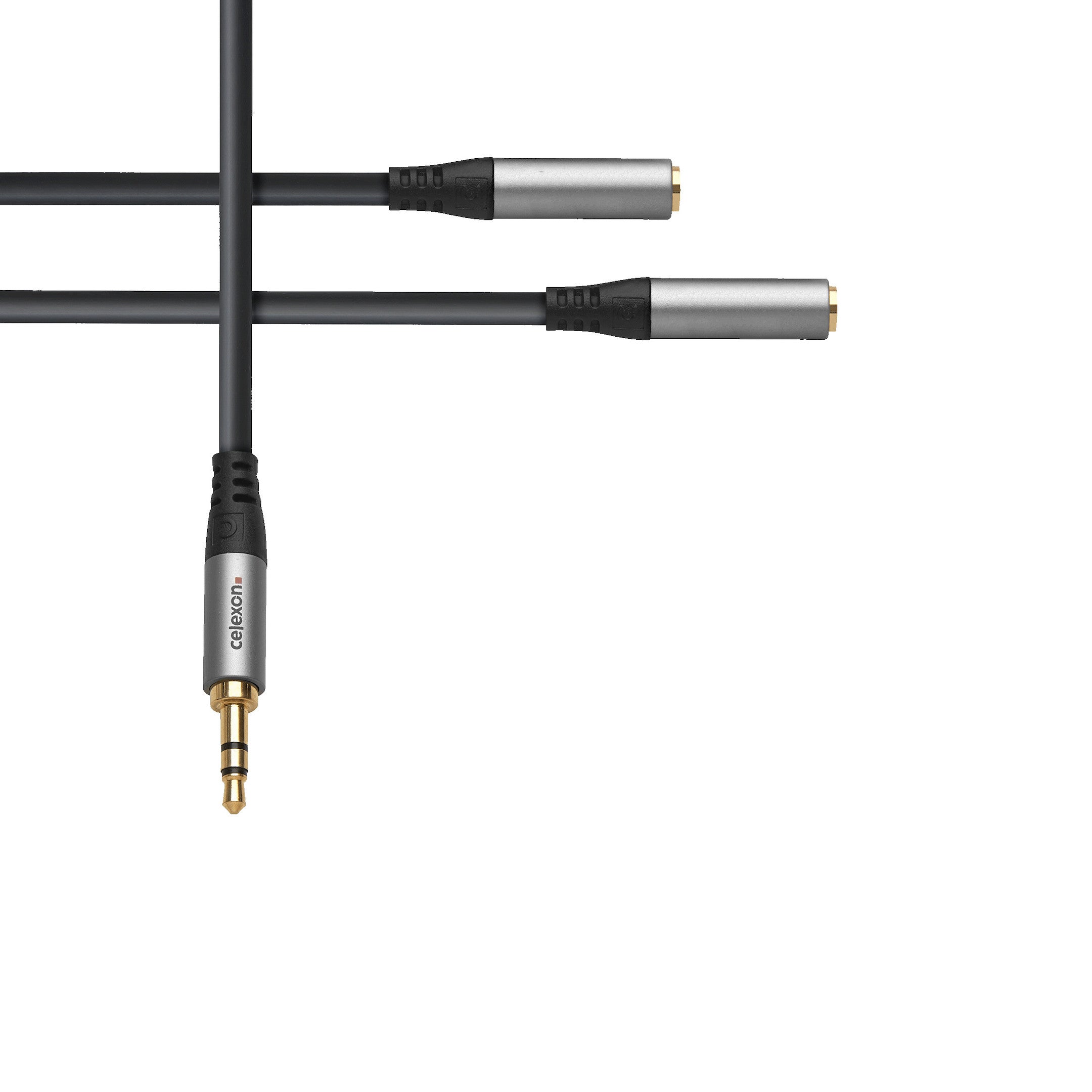 celexon-pro-adaptateur-jack-3-5mm-2x-femelle-0-25m image 5