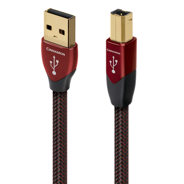 audioquest-cinnamon-c-ble-usb-a-vers-b-1-5-m-reconditionn image 1