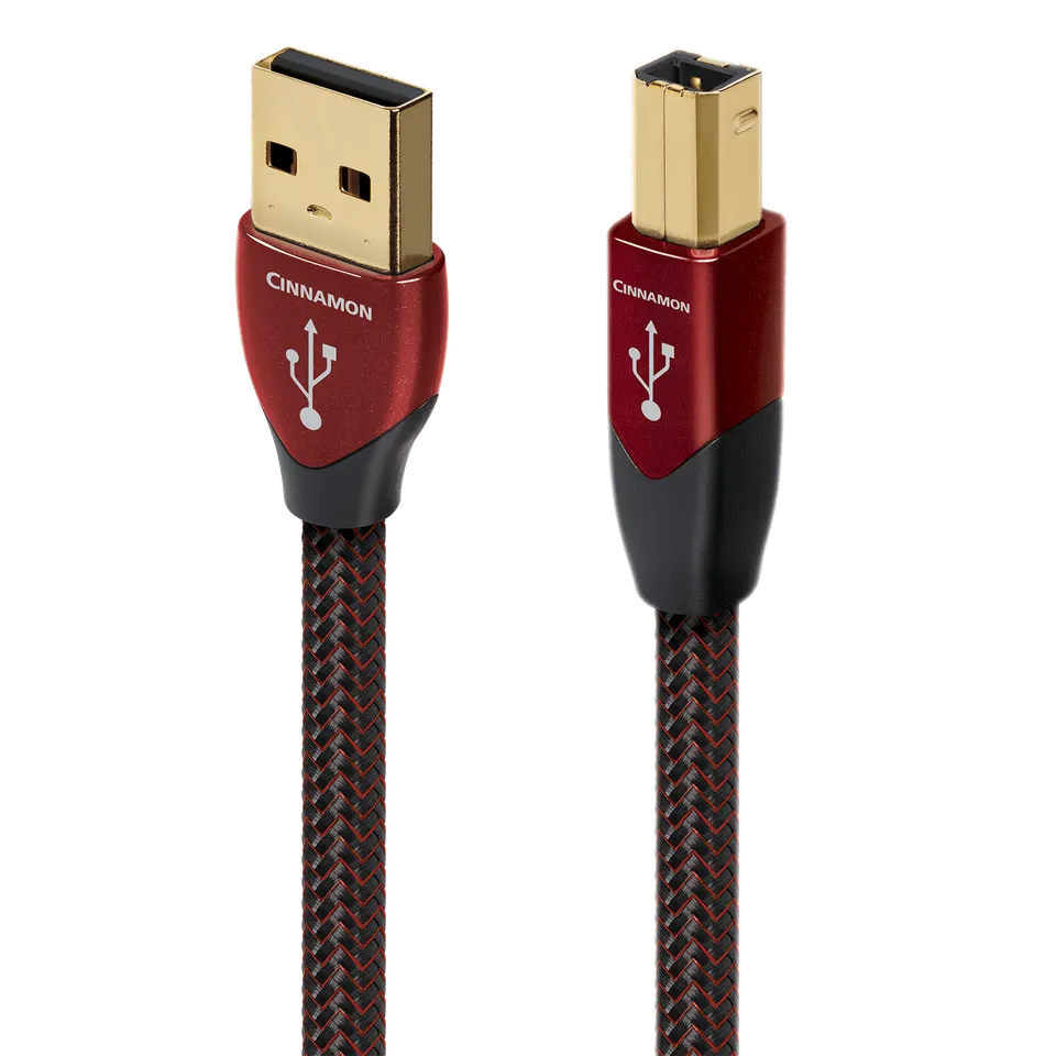 audioquest-cinnamon-c-ble-usb-a-vers-b-1-5-m-reconditionn image 1